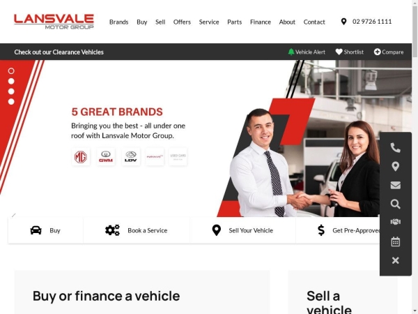 lansvalemotorgroup.com.au