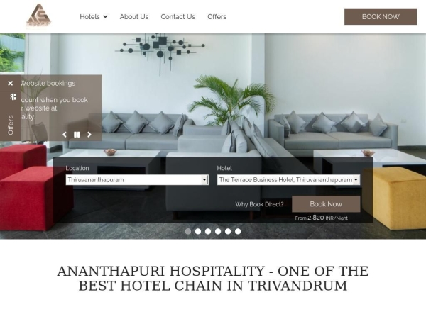 ananthapurihospitality.com