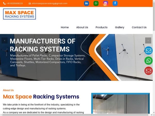 maxspacerackingsystems.com